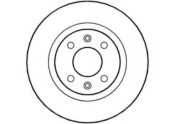 NATIONAL NBD085 гальмівний диск