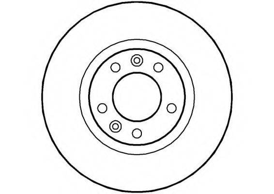 NATIONAL NBD1314 гальмівний диск