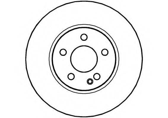 NATIONAL NBD1345 гальмівний диск