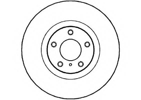 NATIONAL NBD1476 гальмівний диск