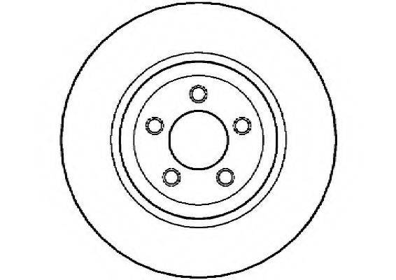 NATIONAL NBD1486 гальмівний диск