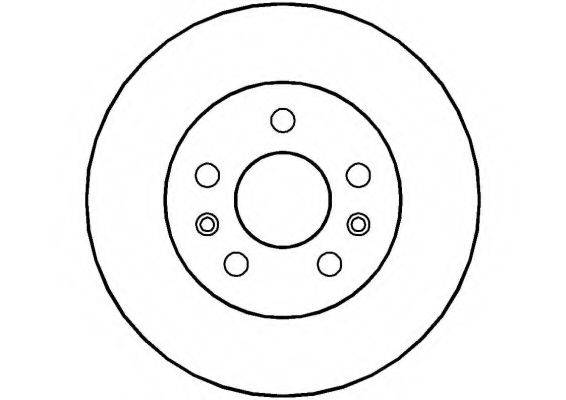NATIONAL NBD567 гальмівний диск