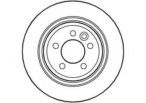 NATIONAL NBD966 гальмівний диск