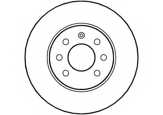 NATIONAL NBD982 гальмівний диск
