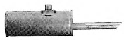 WALKER 01818 Глушник вихлопних газів кінцевий