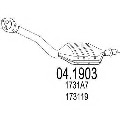 MTS 041903 Каталізатор