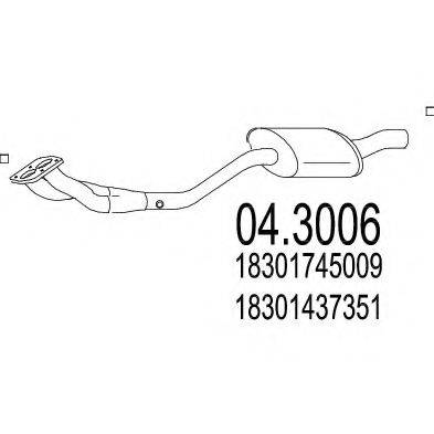 MTS 043006 Каталізатор