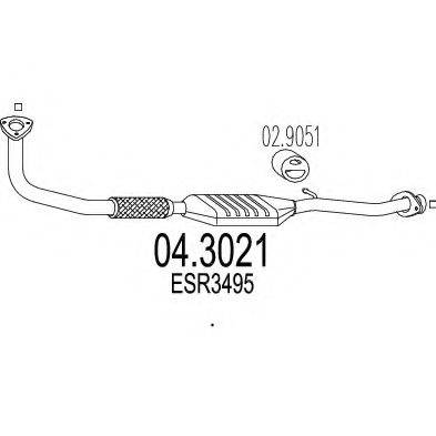 MTS 043021 Каталізатор