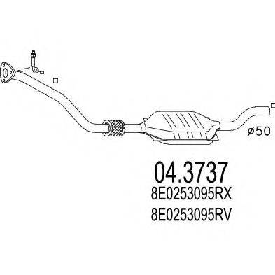 MTS 043737 Каталізатор