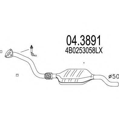 MTS 043891 Каталізатор