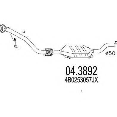 MTS 043892 Каталізатор