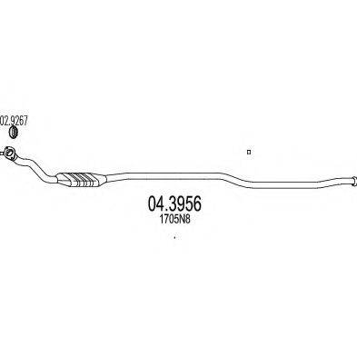 MTS 043956 Каталізатор