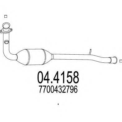 MTS 044158 Каталізатор