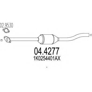 MTS 044277 Каталізатор