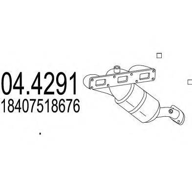 MTS 044291 Каталізатор