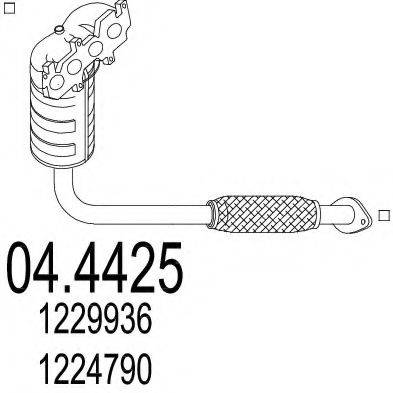 MTS 044425 Каталізатор