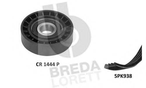 BREDA LORETT KCA0013 Полікліновий ремінний комплект