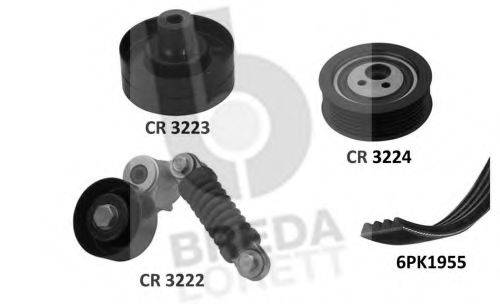 BREDA LORETT KCA0026 Полікліновий ремінний комплект