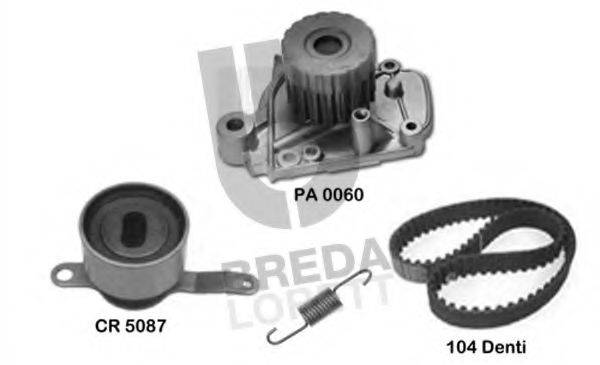 BREDA LORETT KPA0176A Водяний насос + комплект зубчастого ременя