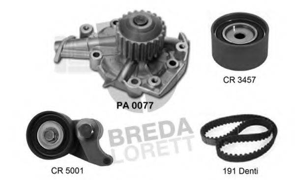 BREDA LORETT KPA0206A Водяний насос + комплект зубчастого ременя