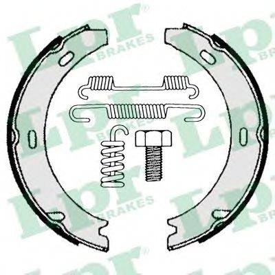 LPR 04729 Комплект гальмівних колодок, стоянкова гальмівна система