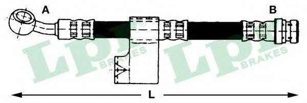 LPR 6T47279 Гальмівний шланг