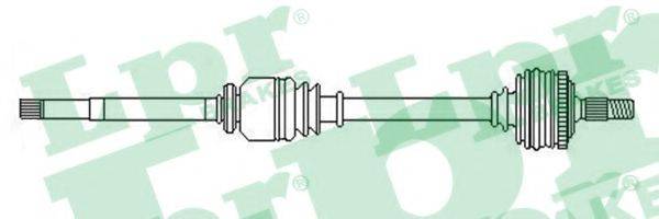 LPR DS52338 Приводний вал
