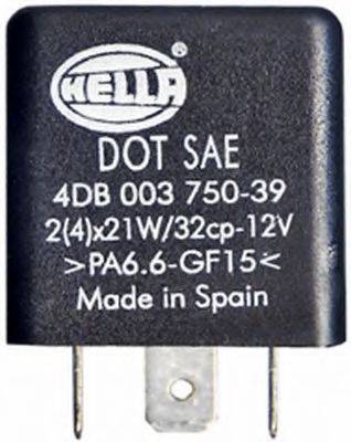 HELLA 4DB003750391 Переривач покажчиків повороту; Переривник покажчиків повороту