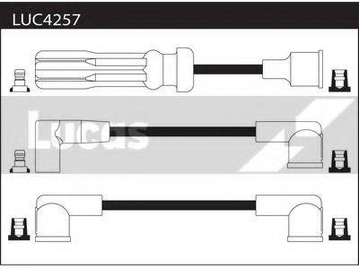 LUCAS ELECTRICAL LUC4257 Комплект дротів запалювання