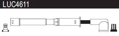 LUCAS ELECTRICAL LUC4611 Комплект дротів запалювання