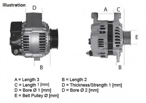 LUCAS ELECTRICAL LRA02974 Генератор