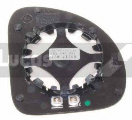 LUCAS ELECTRICAL LR0322 Дзеркальне скло, вузол скла