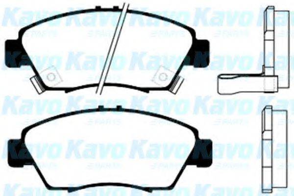 KAVO PARTS BP2022 Комплект гальмівних колодок, дискове гальмо