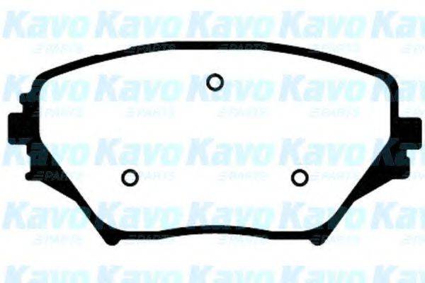 KAVO PARTS BP9067 Комплект гальмівних колодок, дискове гальмо