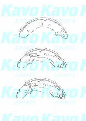 KAVO PARTS BS2905 Комплект гальмівних колодок