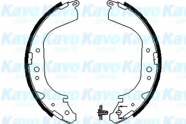 KAVO PARTS BS7406 Комплект гальмівних колодок