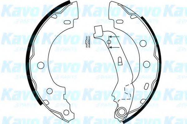 KAVO PARTS BS7419 Комплект гальмівних колодок