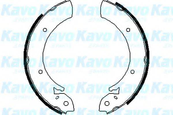 KAVO PARTS BS7900 Комплект гальмівних колодок