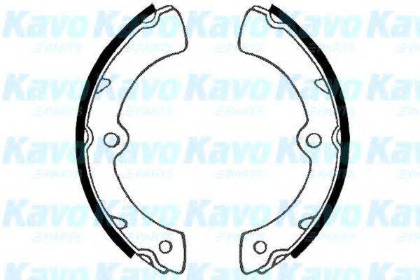 KAVO PARTS BS8407 Комплект гальмівних колодок