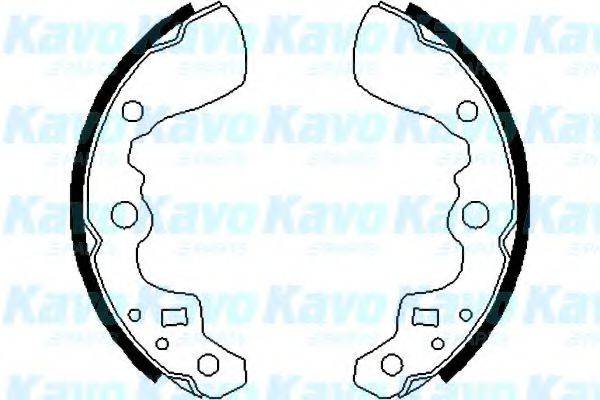 KAVO PARTS BS8909 Комплект гальмівних колодок