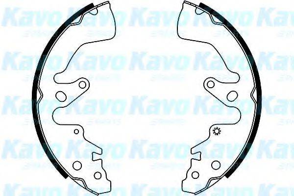 KAVO PARTS BS8925 Комплект гальмівних колодок