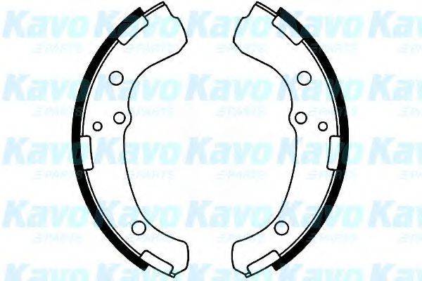 KAVO PARTS BS9938 Комплект гальмівних колодок