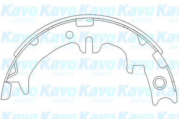 KAVO PARTS KBS9910 Комплект гальмівних колодок