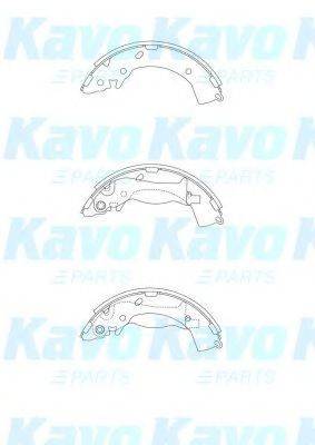 KAVO PARTS BS3417 Комплект гальмівних колодок