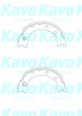 KAVO PARTS BS9940 Комплект гальмівних колодок