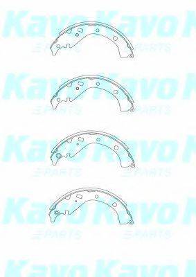 KAVO PARTS BS9944 Комплект гальмівних колодок