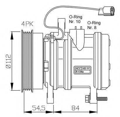 NRF 32368G Компресор, кондиціонер