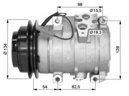 NRF 32458G Компресор, кондиціонер