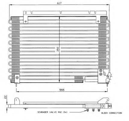 NRF 35191 Конденсатор, кондиціонер