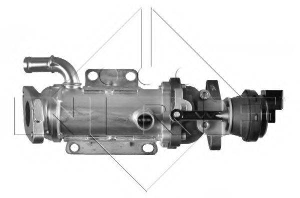 NRF 48011 Радіатор, рециркуляція ОГ